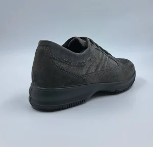 SNEAKERS FLESSIBILI CAMOSCIO GRIGIO