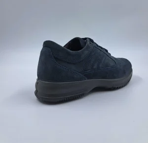 SNEAKERS FLESSIBILI CAMOSCIO BLU
