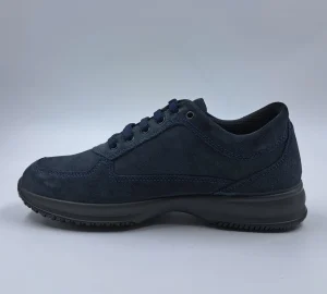 SNEAKERS FLESSIBILI CAMOSCIO BLU